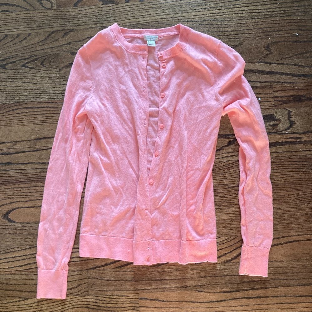 Pink Cardigan